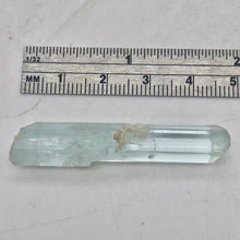 Load image into Gallery viewer, One Rare Natural Aquamarine Crystal | 46x9x10mm | 31.595cts | Sky blue | - PremiumBead Alternate Image 5
