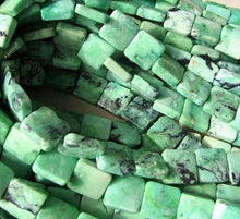 Load image into Gallery viewer, Mojito Natural Green Turquoise Square Coin Bead Strand 107412G - PremiumBead Alternate Image 2
