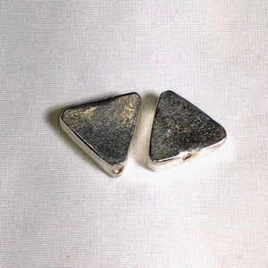 Exclusive 2 Hill Tribe Triangle Fine Silver 13x11x5.5mm Beads 5471 - PremiumBead Alternate Image 2