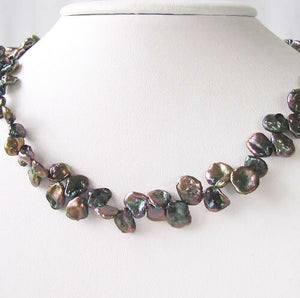 Design Green Dragonskin Keishi FW Pearl Strand 109946M - PremiumBead Primary Image 1