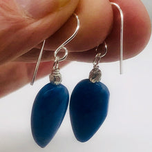 Load image into Gallery viewer, Lapis Lazuli and Sterling Silver Earrings | 1 5/8&quot; (Long) | Blue | 1 Pair |
