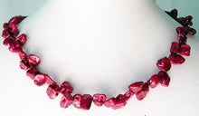 Load image into Gallery viewer, 10 Lipstick Red &#39;Rose Petal&#39; Keishi Pearls 9042 - PremiumBead Alternate Image 2
