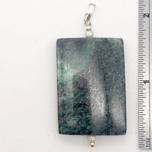 Load image into Gallery viewer, Sparkling Ruby Fuschite Sterling Silver Rectangle Pendant | 35x25mm |

