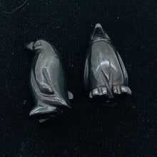 Load image into Gallery viewer, March of The Penguins Carved Hematite FIGURINE
