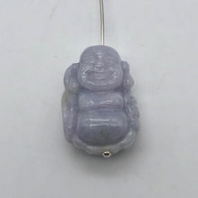 Load image into Gallery viewer, 25cts Hand Carved Buddha Lavender Jade Pendant Bead | 21x14x9mm | Lavender - PremiumBead Alternate Image 4
