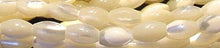 Load image into Gallery viewer, 1 Natural, Untreated 6x4mm Rice Premium Mother-of-Pearl Bead Strand 2243 - PremiumBead Alternate Image 3
