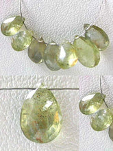 Load image into Gallery viewer, 1 Bead Natural Non Heat-Treated Spring Green Sapphire Briolette 6780 - PremiumBead Primary Image 1
