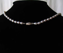 Load image into Gallery viewer, Elegant Platinum White Freshwater Pearl &amp; Silver 20 inch Necklace 9915H - PremiumBead Alternate Image 3
