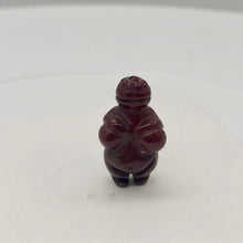 Load image into Gallery viewer, FERTILE! Carved Red JASPER Goddess of Willendorf Figurine | 20x10x9mm | Red
