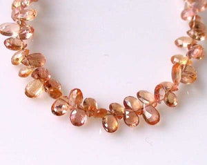 47cts Natural Imperial Topaz Faceted Bead Strand 110222 - PremiumBead Alternate Image 3