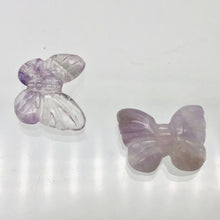 Load image into Gallery viewer, Fluttering 2 Amethyst Butterfly Beads | 21x18x5mm | Purple - PremiumBead Alternate Image 8
