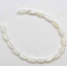 Load image into Gallery viewer, White Onyx 12x5mm to 14x6mm Rice Bead 15 inch Strand - PremiumBead Alternate Image 7

