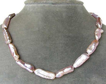 Load image into Gallery viewer, Natural Lavender 15x7.5x5-21.5x8.5x6mm Pearl Strand 104813 - PremiumBead Alternate Image 2
