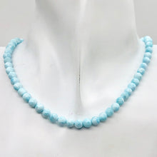 Load image into Gallery viewer, Natural Hemimorphite Round Beads Half Strand | 5mm | Blue | 38 Bead(s)
