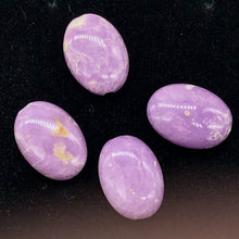 Load image into Gallery viewer, Phosphosiderite Parcel Oval | 4 Beads | 14x10 mm | Lavender |
