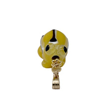 Load image into Gallery viewer, Lampwork Frog 14K Gold Filled Frog | 1&quot; Long | Yellow | 1 Pendant |
