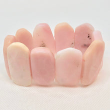 Load image into Gallery viewer, 350cts! Pink Peruvian Opal Stretchy Bracelet 10531B - PremiumBead Alternate Image 2
