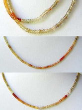 Load image into Gallery viewer, Natural Multi-Hue Zircon Faceted Bead Strand 107452B - PremiumBead Alternate Image 3

