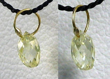 Load image into Gallery viewer, 0.26cts Natural Canary Diamond &amp; 18K Gold Pendant 6568N - PremiumBead Primary Image 1
