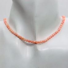 Load image into Gallery viewer, Coral Faceted Strand Round | 3 mm | Salmon | 112 Beads |
