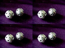 Load image into Gallery viewer, 2 Hand Made Sterling Silver Celtic Life Spiral Triskillion Beads 001718 - PremiumBead Primary Image 1
