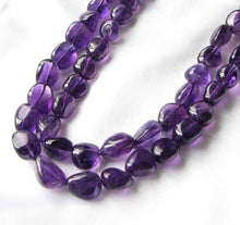 Load image into Gallery viewer, Grape Candy Amethyst Nugget Focal Bead 8 inch Strand 9383HS - PremiumBead Alternate Image 2
