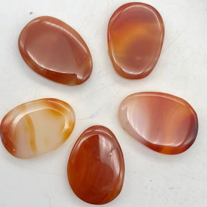 Red Carnelian Briolette Pendant Beads! | 35x25mm | multi-Hue | Drop | 2 Beads | - PremiumBead Alternate Image 5
