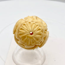 Load image into Gallery viewer, Carved Chinese Zodiac Year of the Pig Water Buffalo Bone Bead |30mm|Cream| 1 Bd| - PremiumBead Alternate Image 7
