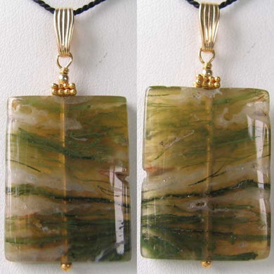 Made in The USA! Druzy Limbcast & 14Kgf Pendant 506652S - PremiumBead Primary Image 1