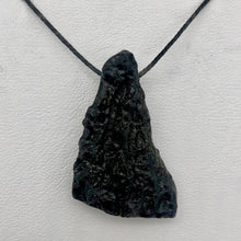 Load image into Gallery viewer, Meteor Fragments Pendant Beads | 9 grams | 2 Beads | Black | 31x16x8- 28x19x8mm - PremiumBead Alternate Image 2
