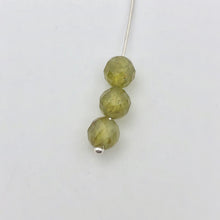 Load image into Gallery viewer, 3 Green Grossular Garnet Faceted Round Beads, Green, 5.5mm, 3 beads, 5753 - PremiumBead Alternate Image 4
