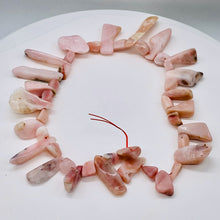 Load image into Gallery viewer, Peruvian Opal 91g Varied Bead Strand | 16&quot; | Pink | 43 Beads |
