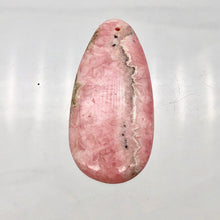 Load image into Gallery viewer, Natural Lacy Pink Rhodochrosite Pendant Bead | 60x30mm| Pink | Teardrop | 1 Bd |

