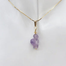 Load image into Gallery viewer, Hand Carved Amethyst Goddess of Willendorf Pendant 509287AMG - PremiumBead Alternate Image 6
