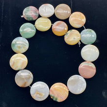 Load image into Gallery viewer, Ocean Jasper Graduated Round | 25x8 to 23x8 mm | Multi-color | 17 Beads |
