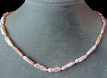 Load image into Gallery viewer, Natural Peachy Pink Biwa FW Pearl Strand4450 - PremiumBead Alternate Image 2

