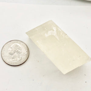 Optical Calcite / Raw Iceland Spar Natural Mineral Crystal Specimen | 1.6x1.2" | - PremiumBead Alternate Image 5