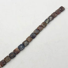 Load image into Gallery viewer, Faceted Pietersite Bead 8&quot; Strand! |12x12x5mm | red-brown | Square | 16 beads | - PremiumBead Primary Image 1
