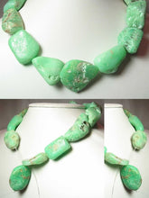 Load image into Gallery viewer, 850cts Designer Natural Chrysoprase Nugget Bead Strand 108491AB - PremiumBead Alternate Image 3
