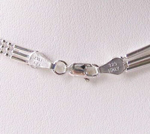 Italian Silver 3 Waterfall Chain 30" Necklace 10074E - PremiumBead Alternate Image 3