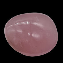 Load image into Gallery viewer, Rose Quartz Oval Meditation Worry Stone | 52x48x34 mm | Pink | 1 Stone |
