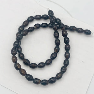 Black and White Sardonyx Oval Bead Strand 8x6mm | Black/Brown | Oval | 50 Beads| - PremiumBead Alternate Image 7