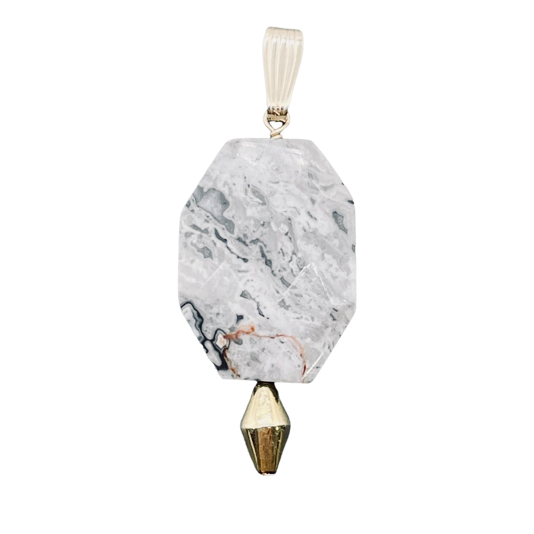 Picasso Jasper 14K Gold Filled Drop/Dangle | 1 3/4