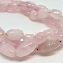 Load image into Gallery viewer, Rose Quartz Nugget Bead 8 inch Strand Pretty in Pink 010472HS - PremiumBead Alternate Image 5
