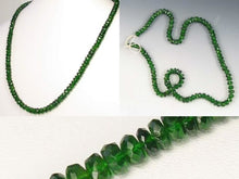 Load image into Gallery viewer, 143cts Natural Green Chrome Diopside Faceted Strand 9797 - PremiumBead Alternate Image 2
