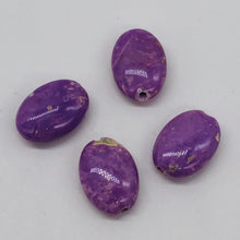 Load image into Gallery viewer, Phosphosiderite Parcel Oval | 4 Beads | 14x10 mm | Lavender |
