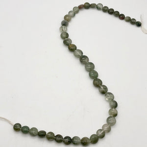 Natural graduated Green Rutilated Quartz bead strand - PremiumBead Alternate Image 9