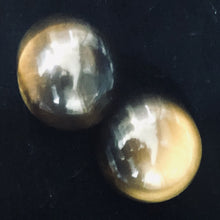 Load image into Gallery viewer, Tigereye Round | 20mm | Bronze/Black | 2 Spheres |
