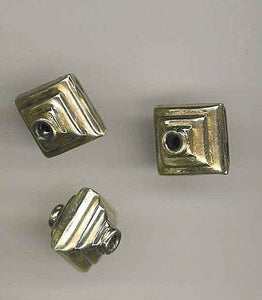 1 Large 13.5x12.5mm 2.6G Sterling Silver Double Stepped Pyramid Beads 003298 - PremiumBead Alternate Image 7