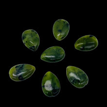 Load image into Gallery viewer, 7 Beads of Premium Briolette Nephrite Jade Beads 10264P
